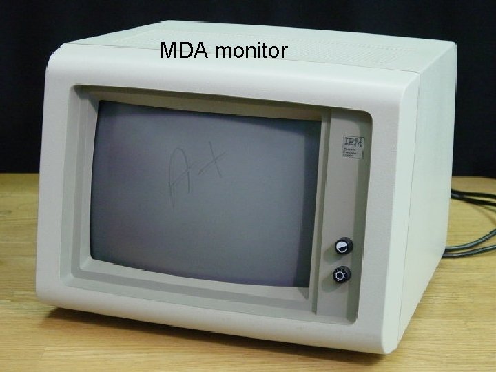 MDA monitor 