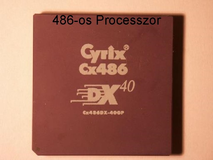 486 -os Processzor 