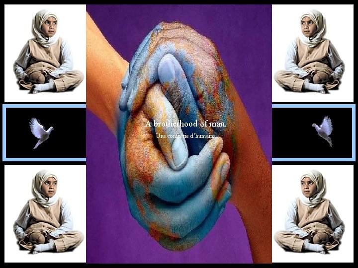 Imagine no possesions. I wonder if you can. Imagine qu’il n’y ait de possessions.