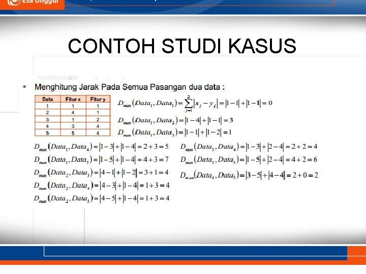 CONTOH STUDI KASUS 