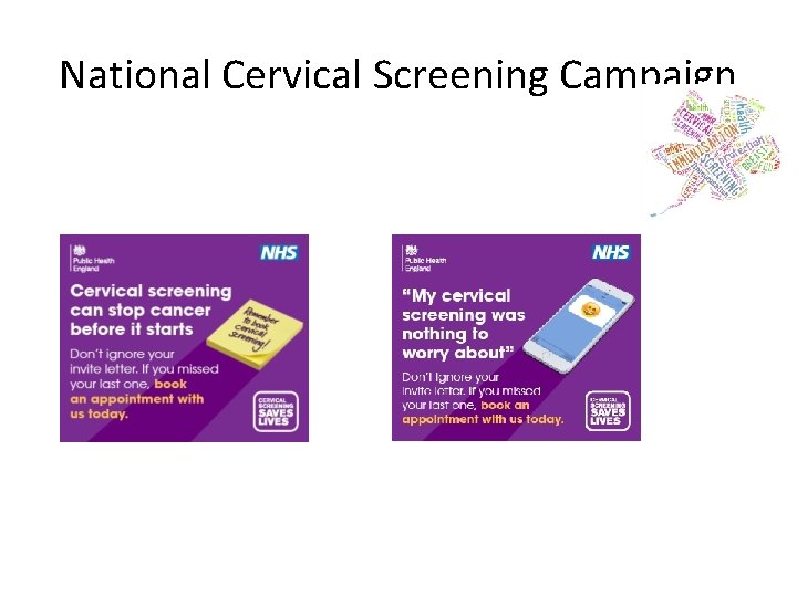 National Cervical Screening Campaign 