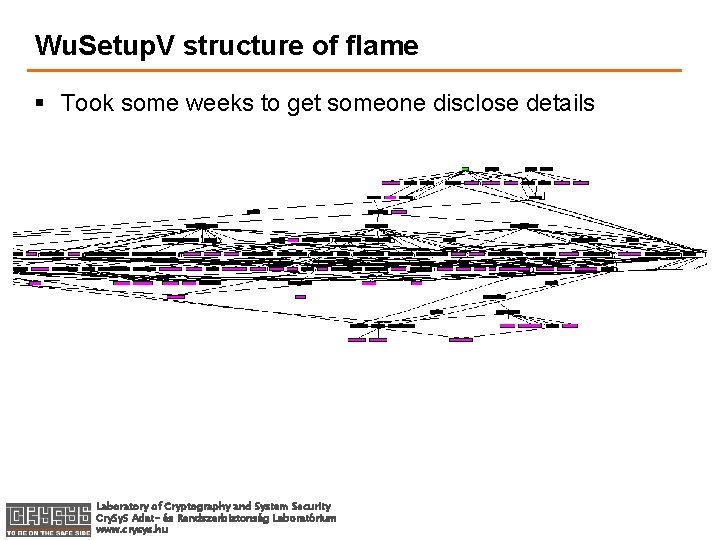 Wu. Setup. V structure of flame § Took some weeks to get someone disclose