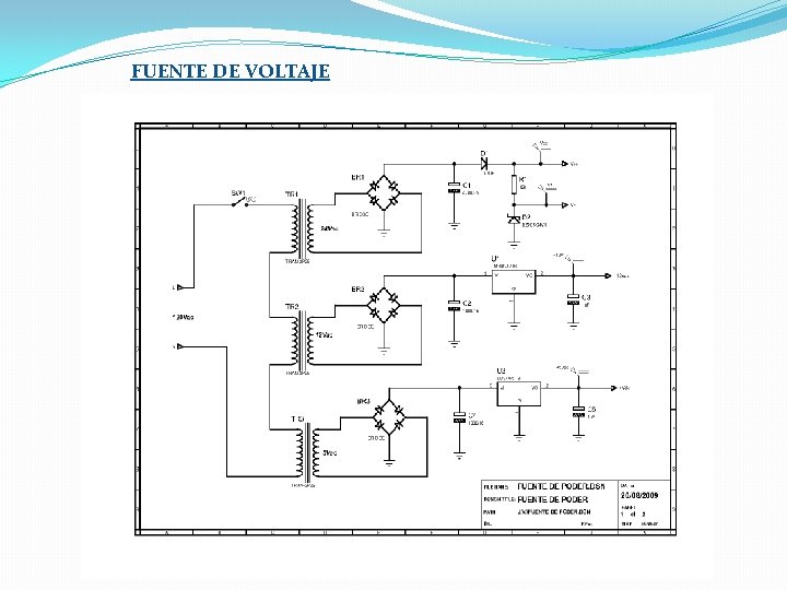 FUENTE DE VOLTAJE 