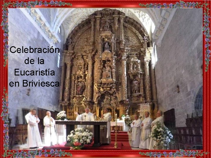 Celebración de la Eucaristía en Briviesca 