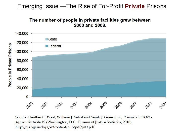 Emerging Issue ---The Rise of For-Profit Private Prisons 