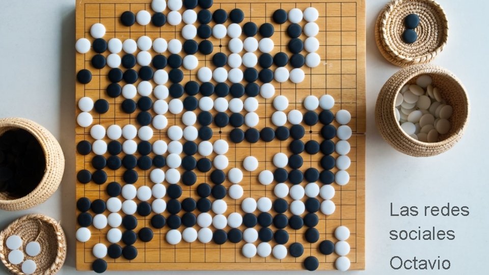 Las redes sociales Octavio 