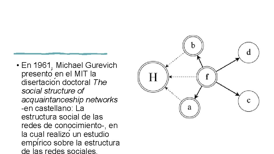  • En 1961, Michael Gurevich presento en el MIT la disertacio n doctoral