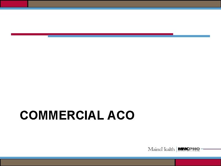COMMERCIAL ACO 