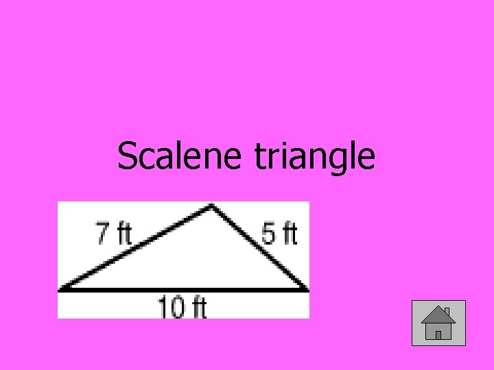 Scalene triangle 