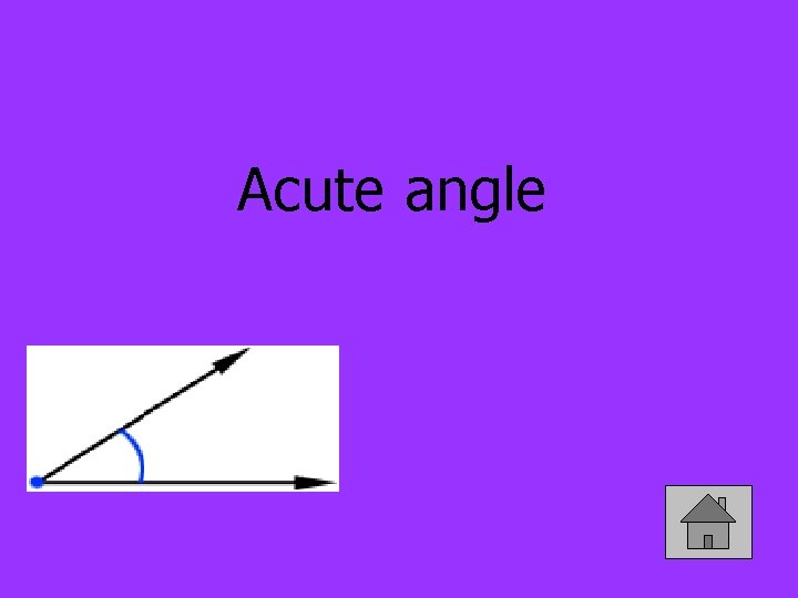 Acute angle 