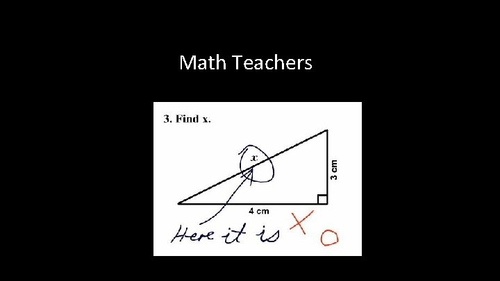 Math Teachers 