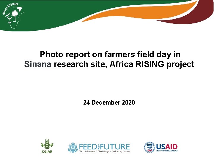 Photo report on farmers field day in Sinana research site, Africa RISING project 24