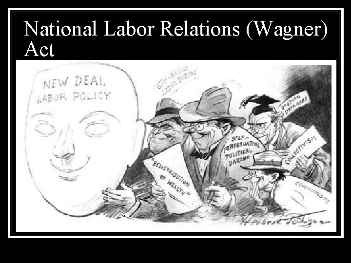 National Labor Relations (Wagner) Act 