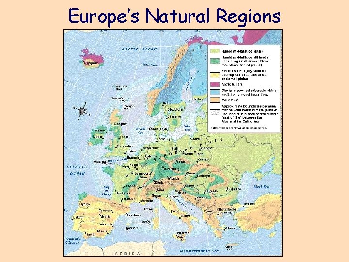 Europe’s Natural Regions 