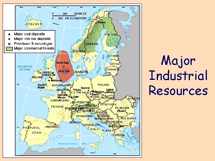 Major Industrial Resources 
