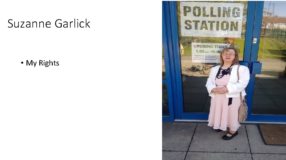 Suzanne Garlick • My Rights 