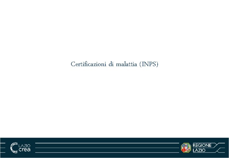 Certificazioni di malattia (INPS) 