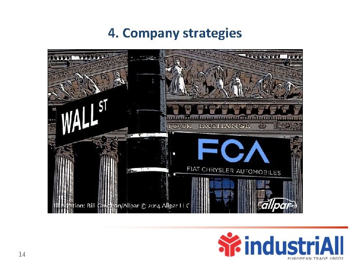 4. Company strategies 14 