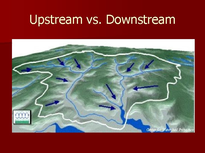 Upstream vs. Downstream 