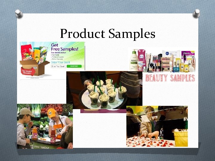 Product Samples 