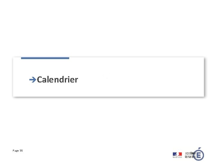 èCalendrier Page 30 