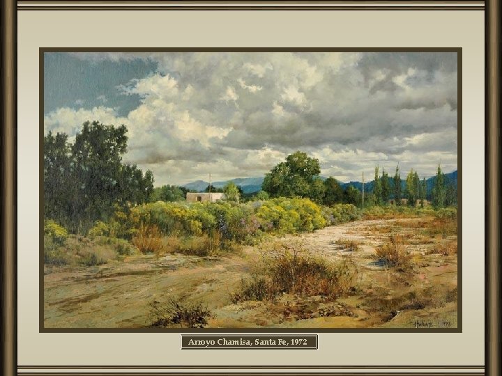 Arroyo Chamisa, Santa Fe, 1972 