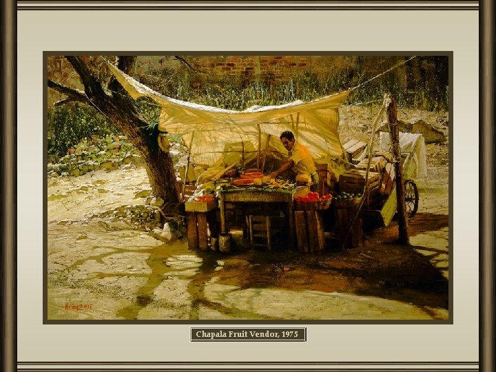Chapala Fruit Vendor, 1975 