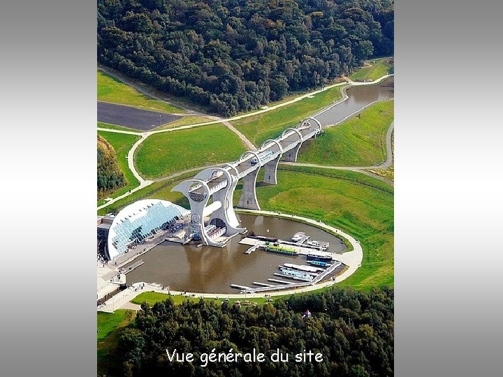 Vue générale du site 