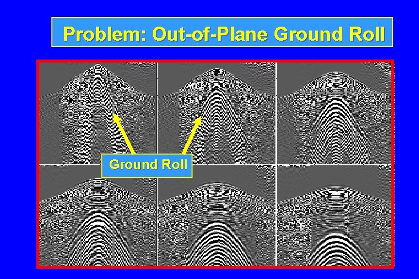 Problem: Out-of-Plane Ground Roll 