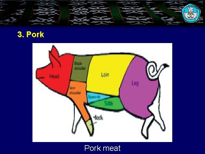 3. Pork meat 