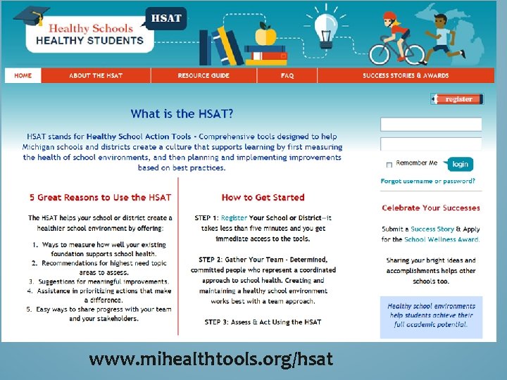 www. mihealthtools. org/hsat 