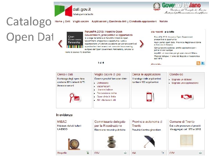 Catalogo Open Data 