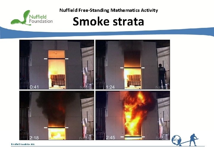 Nuffield Free-Standing Mathematics Activity Smoke strata © Nuffield Foundation 2011 