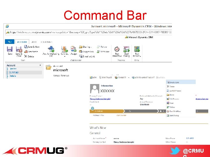 Command Bar @CRMU 