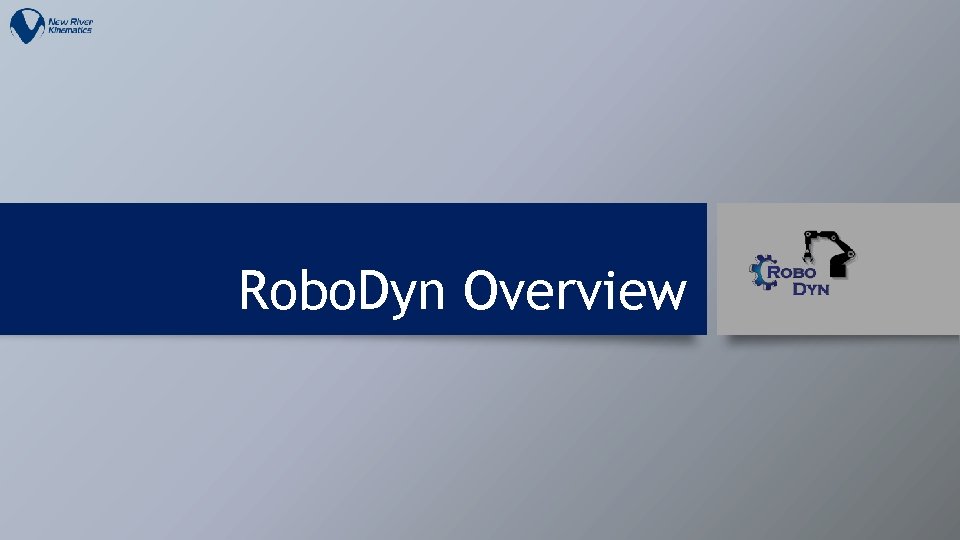 Robo. Dyn Overview 