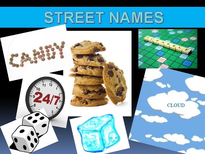 STREET NAMES CLOUD 