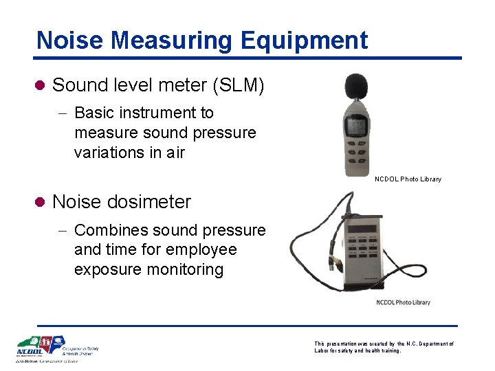 Noise Measuring Equipment l Sound level meter (SLM) - Basic instrument to measure sound
