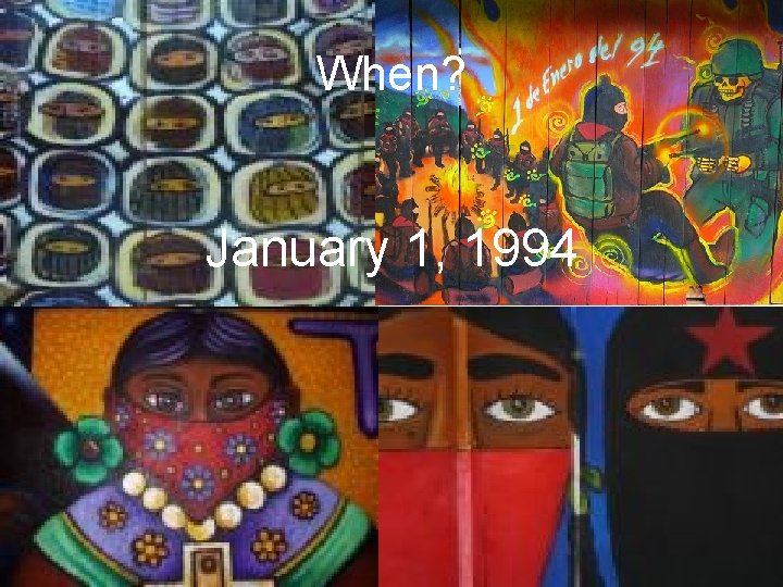 When? January 1, 1994 