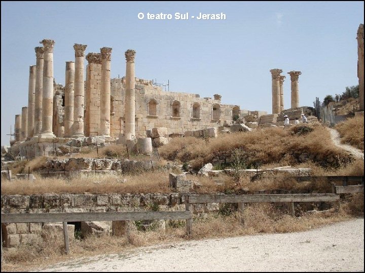 O teatro Sul - Jerash 