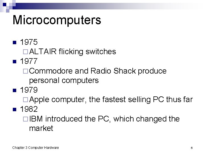 Chapter 3 Computer Hardware James A OBrien and