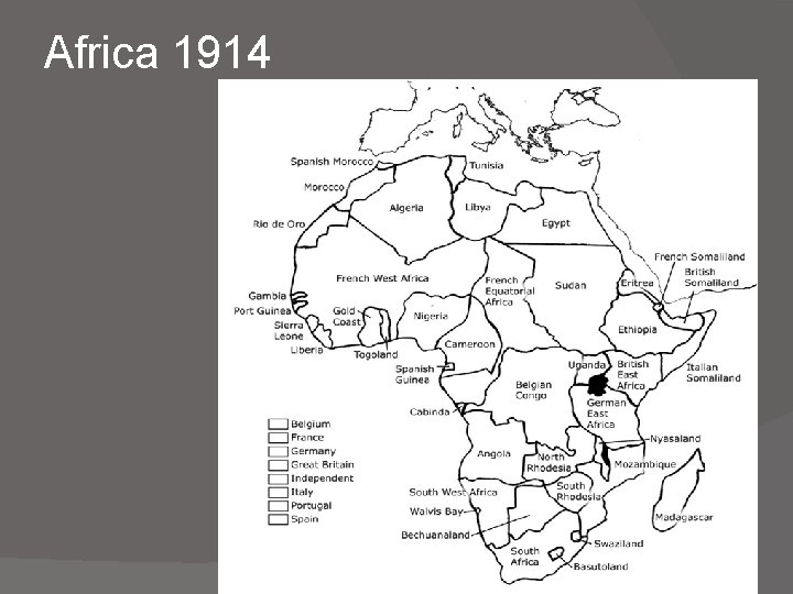 Africa 1914 