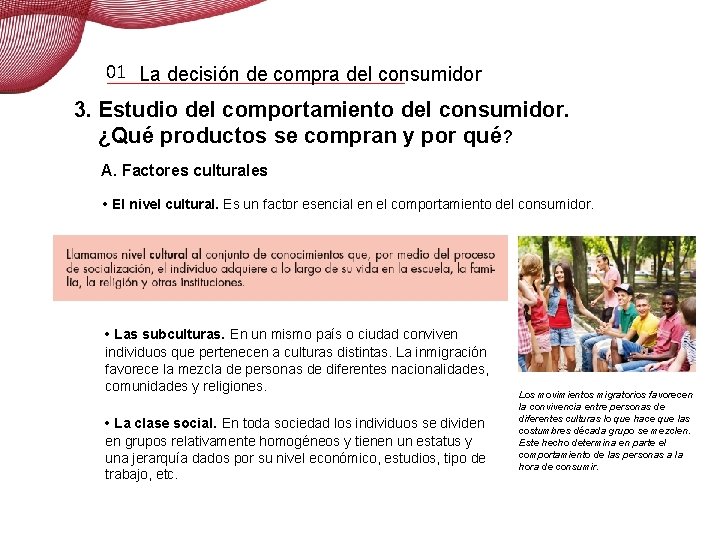 01 La decisión de compra del consumidor 3. Estudio del comportamiento del consumidor. ¿Qué