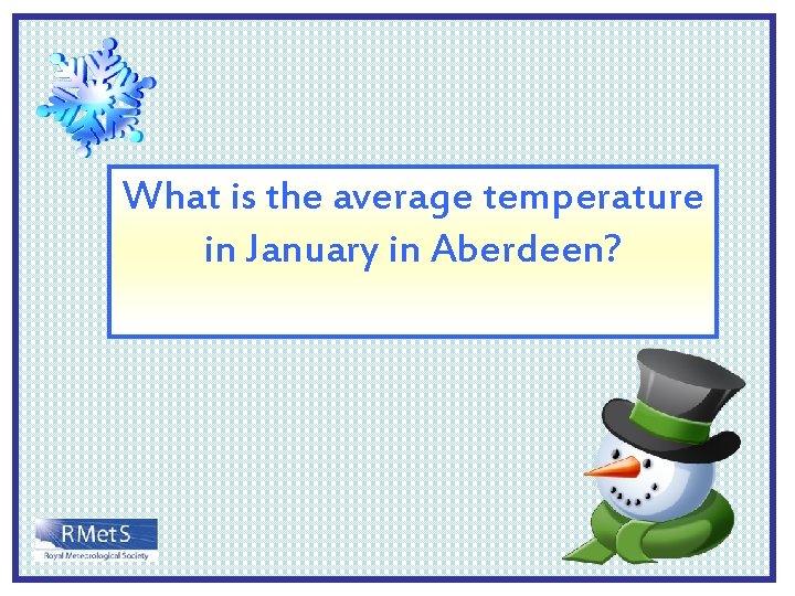 What is the average temperature in January in Aberdeen? 