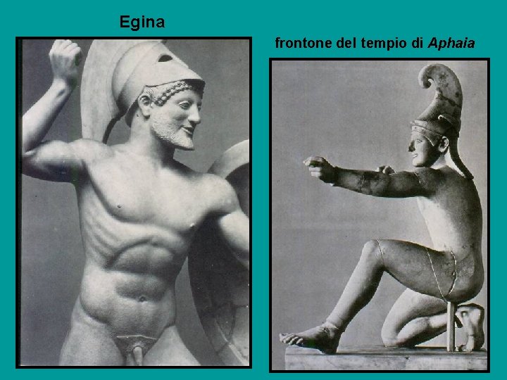 Egina frontone del tempio di Aphaia 