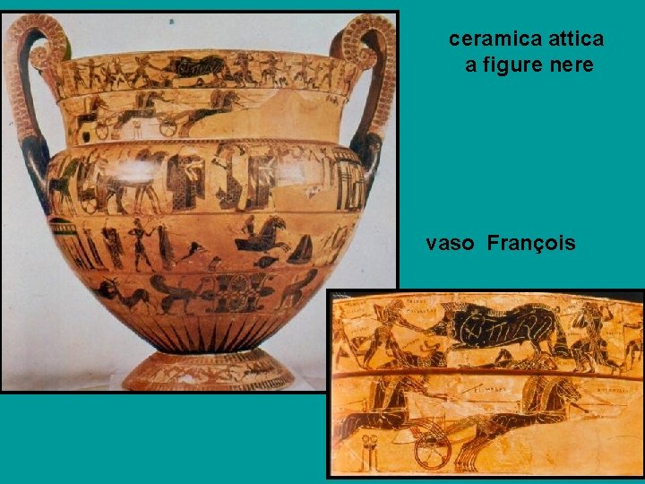 ceramica attica a figure nere vaso François 
