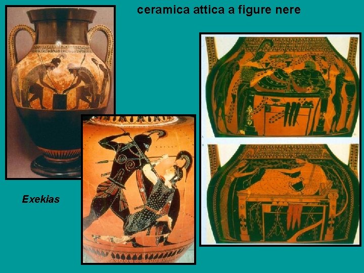 ceramica attica a figure nere Exekias 