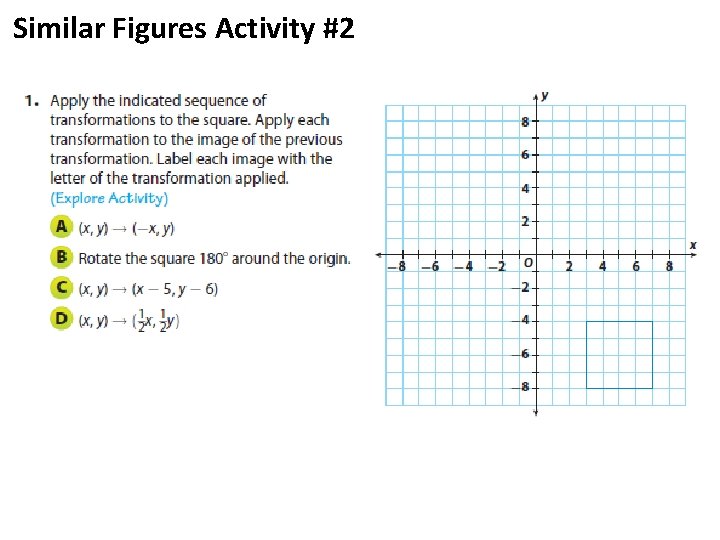 Similar Figures Activity #2 