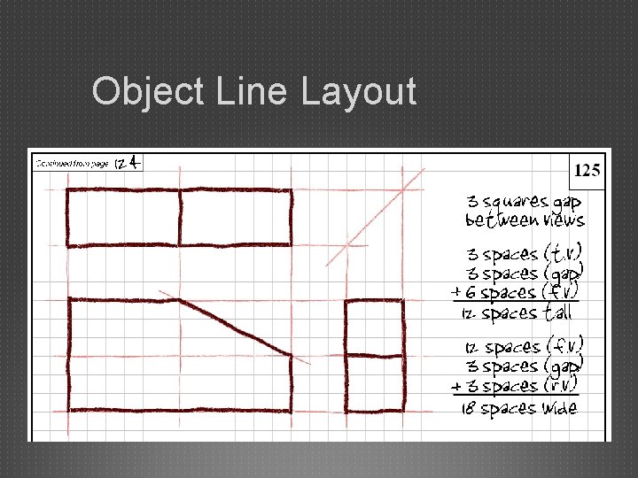 Object Line Layout 