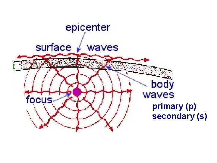 primary (p) secondary (s) 