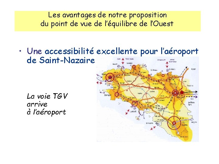 Les avantages de notre proposition du point de vue de l’équilibre de l’Ouest •